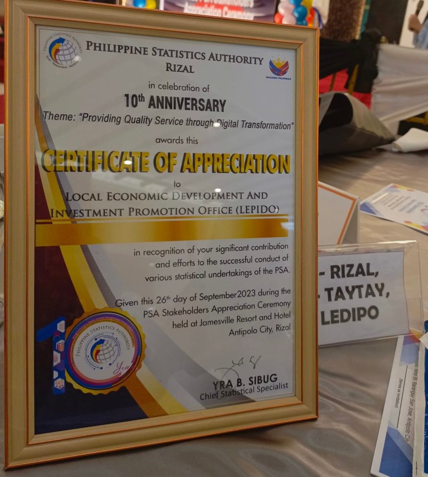 Outstanding PSA Stakeholders and 10th Year Anniversary Ceremony