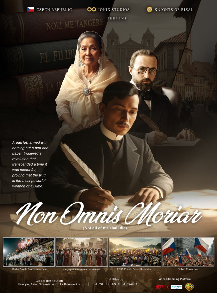 Historic Philippine-European Co-Production to Chronicle Extraordinary Friendship Between Rizal and Blumentritt Film "NON OMNIS MORIAR"