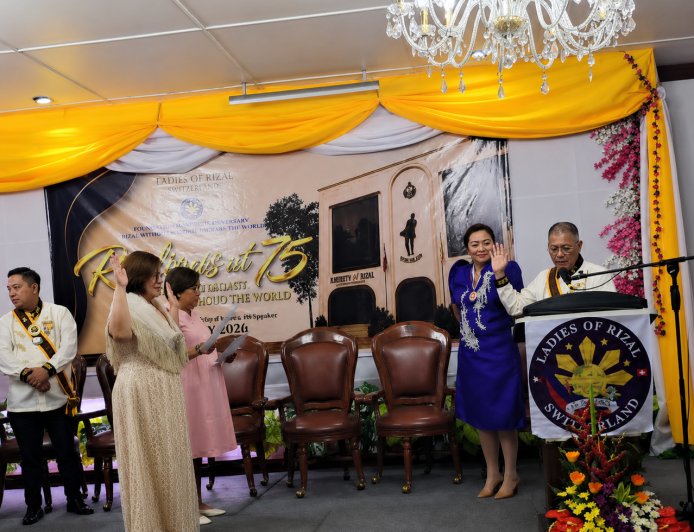 Ladies of Rizal Switzerland Inducts New Honorary Members in Landmark Manila Ceremony