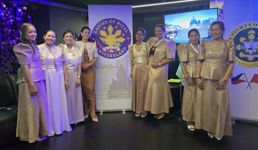 Ladies of Rizal Switzerland Welcomes New Members During Historic Triple Celebration