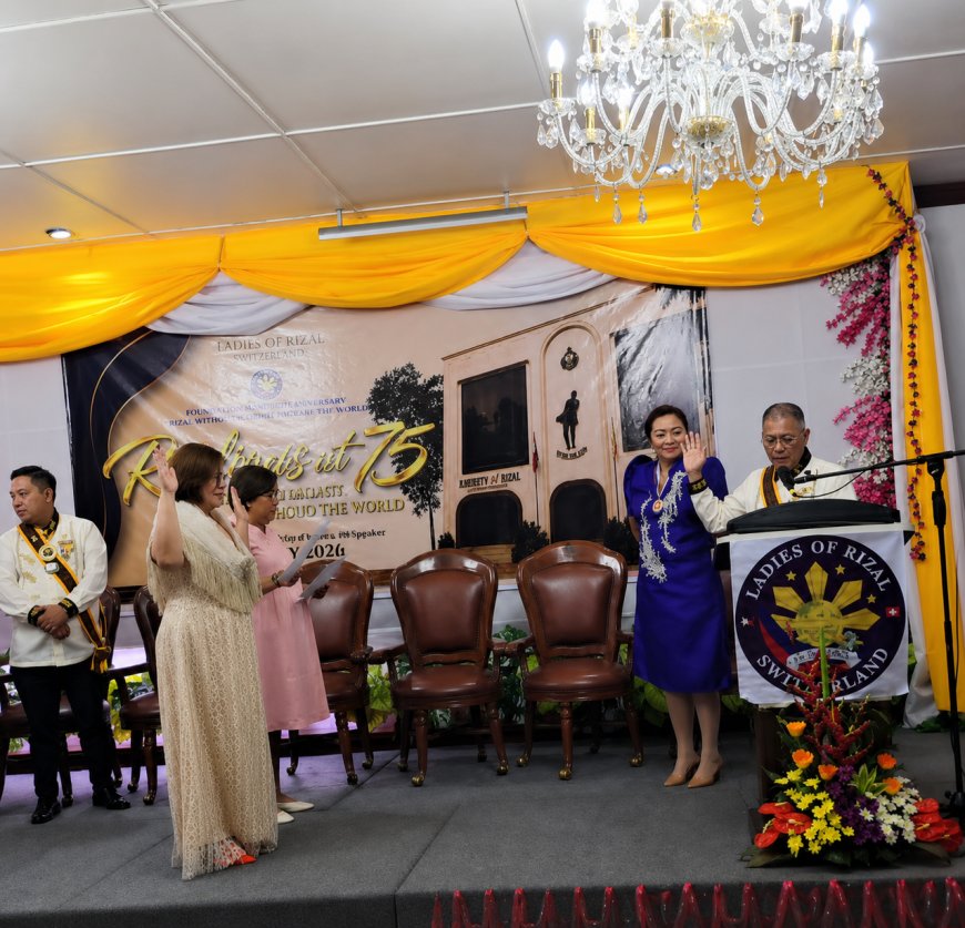 Ladies of Rizal Switzerland Inducts New Honorary Members in Landmark Manila Ceremony